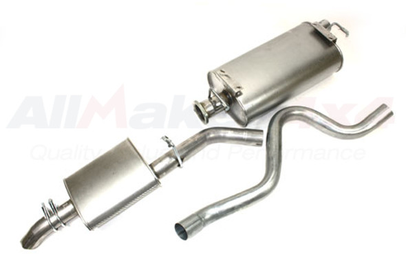 Range Rover Classic V8 Exhaust Tail Pipe- With Catalyst- With Exhaust Silencer from JGS4x4