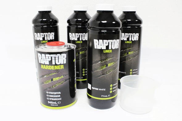 Raptor White 4-Litre Kit from JGS4x4