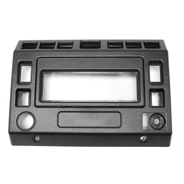 Black Single Din Radio Surround for Defender - FWJ000110PMA from JGS4x4
