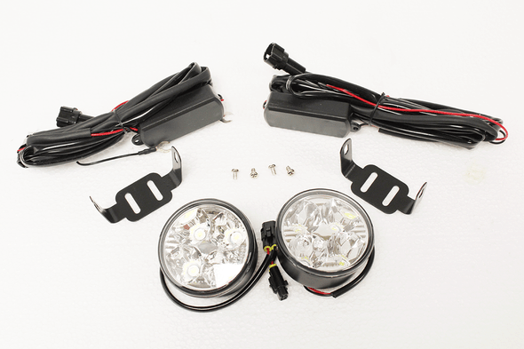 Terrafirma 70mm Round LED Lights IP67 Rated 4W from JGS4x4