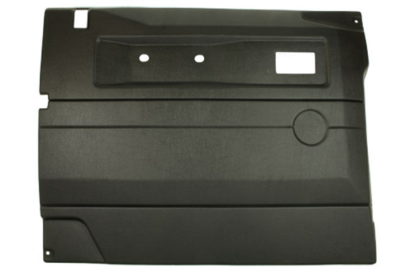Terrafirma Defender Black Front Left Hand Door Card For Push Button & Electric Windows from JGS4x4
