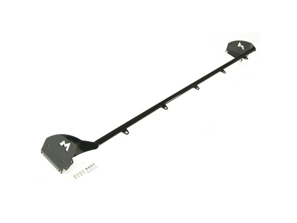 Terrafirma TF7017 Rear Straight Light Bar for Defender - Gutter-Mounted, Satin Black Finish from JGS4x4