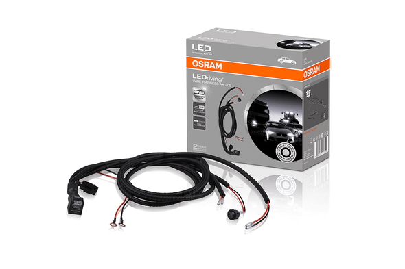 Terrafirma Osram LED Driving Lamp Wire Harness AX-2LS from JGS4x4