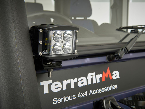 Pair of Terrafirma Wilderness Compact 8 LED Side Shooter Spot Beam Lights | TF716 from JGS4x4