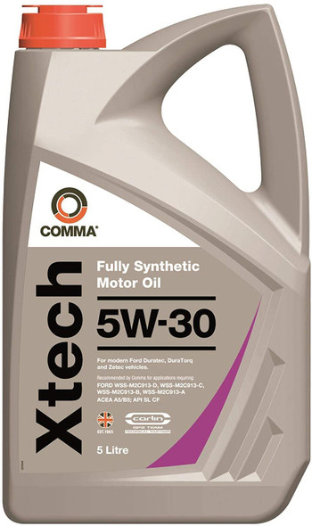 Comma XTC5L XTech 5W-30 Fully Synthetic Engine Oil - 5 Litre - XTC5L