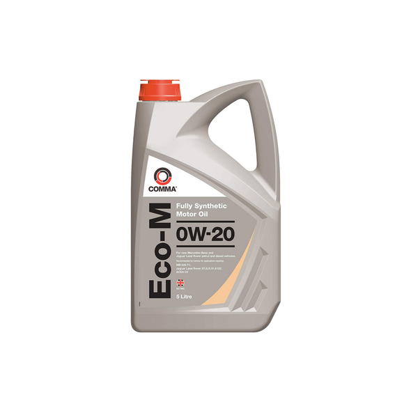 Comma ECOM5L Eco-M 0W-20 Fully Synthetic Engine Oil - 5 Litre from JGS4x4