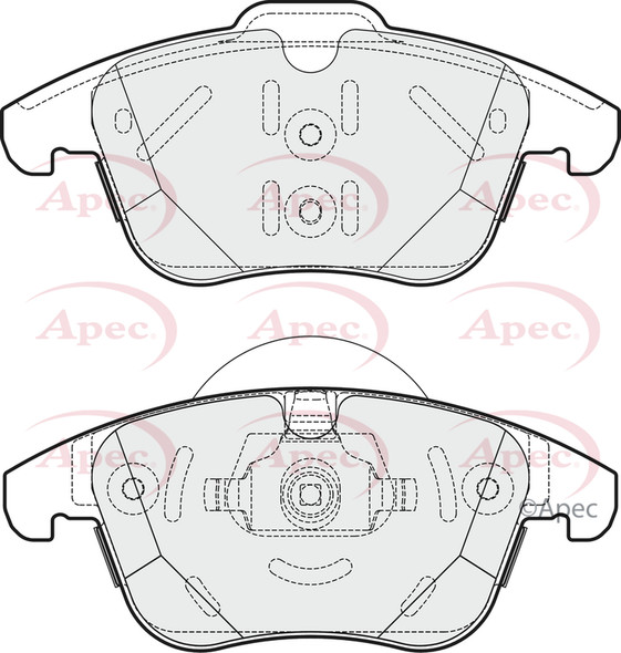 Freelander 2 Front Brake Pad Set | APEC PAD1878