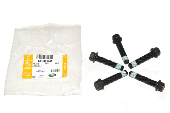 Flanged Hex Bolt - LYG101451 | Genuine Land Rover from JGS4x4