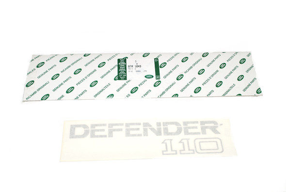 Badge - BTR1049 | Genuine Land Rover from JGS4x4