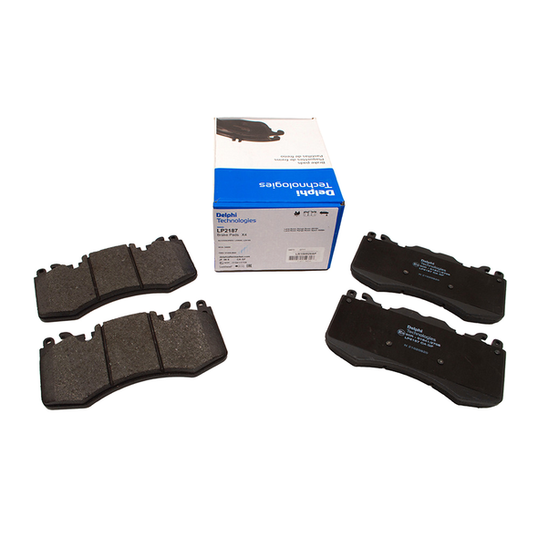 Front 380mm Front Brake Pad Set for Defender - LR156926 | Delphi - LR156926AP from JGS4x4