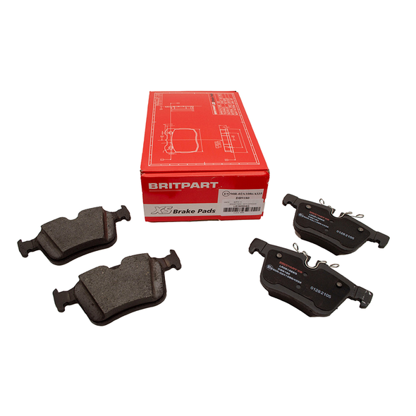 BritpartXS Rear Brake Pads for Discovery Sport and Range Rover Evoque (2019 Onwards) | LR160504 from JGS4x4