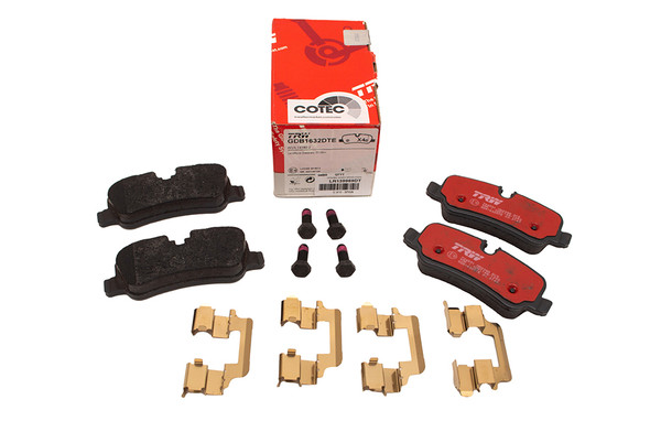 Rear Brake Pads for Range Rover L322 - LR139969 | TRW-DTEC - LR139969DT from JGS4x4