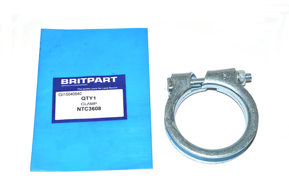 Downpipe Clamp for Defender 2.5 Turbo Diesel and 200Tdi - NTC3608 from JGS4x4