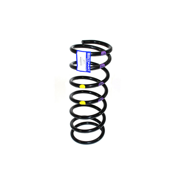 Front Right Hand Side Yellow / Purple Spring for Discovery 2 - REB000310 from JGS4x4