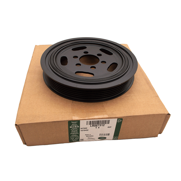 Crank Shaft Pulley for Discovery 4 and Discovery 5 3.0 V6 Diesel | Genuine - LR067312 from JGS4x4