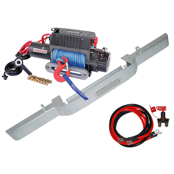 Defender Winch Kit Dyneema Galvanised - DB1310RGALV from JGS4x4
