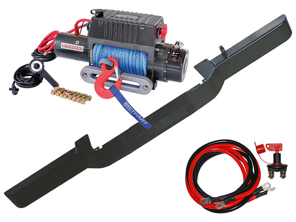 Winch Bumper and DB9500I Winch for Defender - DB1310R from JGS4x4