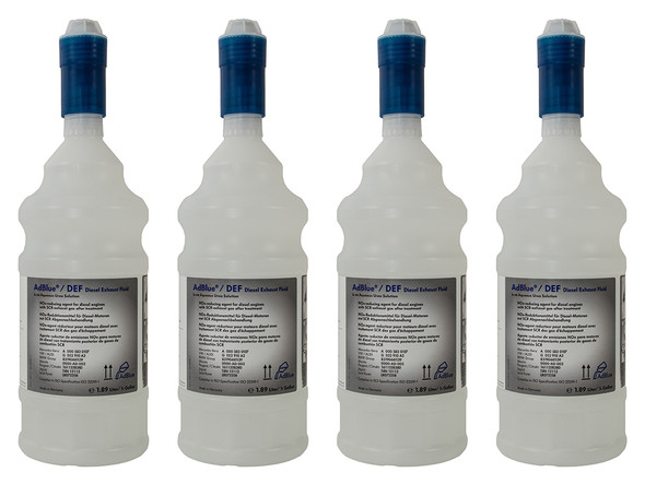 Jaguar AdBlue Diesel Exhaust Fluid - 4 x 1.89L Bottles - OEM LR072258 from JGS4x4
