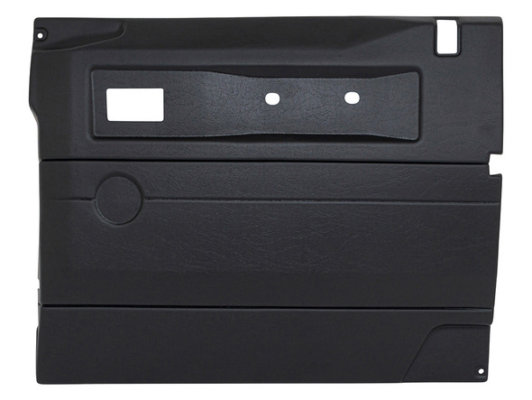 Black RH Front Door Card with Electric Windows for Defender 2007-2016 - DA3266 from JGS4x4