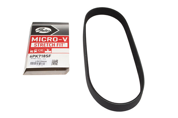 Secondary Auxiliary Drive Belt for Range Rover and Discovery 4 5.0 AJ133 NA | OEM - LR012663 from JGS4x4