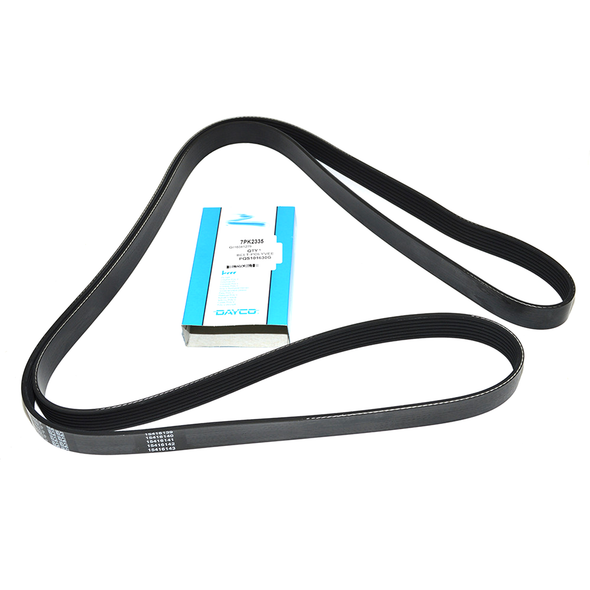 Alternator Drive Belt - With Air Con - PQS101630G | Dayco for Range Rover P38 from JGS4x4