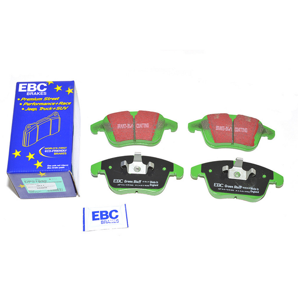 EBC Green Stuff Front Brake Pad Set - DA4839 | EBC Brakes from JGS4x4