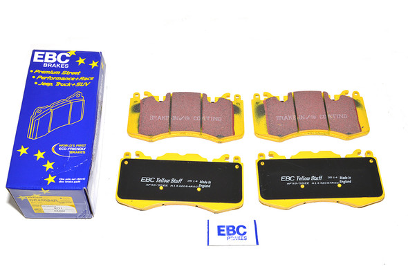 EBC Yellow Stuff Front Brake Pad Set - DA4847 | EBC Brakes from JGS4x4