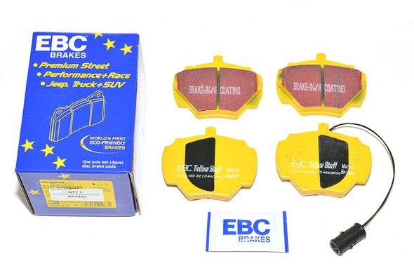 EBC Yellow Stuff Rear Brake Pad Set-DA4850 | EBC Brakes from JGS4x4