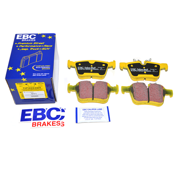 EBC Yellow Stuff Rear Brake Pad Set-DA4905 | EBC Brakes from JGS4x4