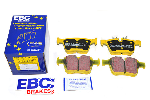EBC Yellow Stuff Rear Brake Pad Set-DA4905 | EBC Brakes from JGS4x4
