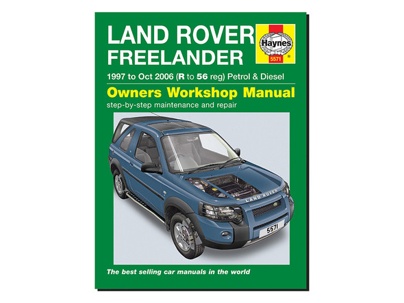 Freelander 1 Petrol & Diesel Manual - DA4565 | Haynes from JGS4x4
