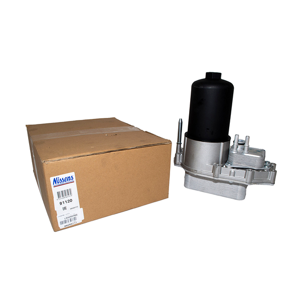 Nissens OEM Engine Oil Cooler, Filter, and Housing with Fuel Cooler for Discovery 3 2.7 TdV6 and Range Rover Sport 2.7 TdV6 | LR009570G from JGS4x4