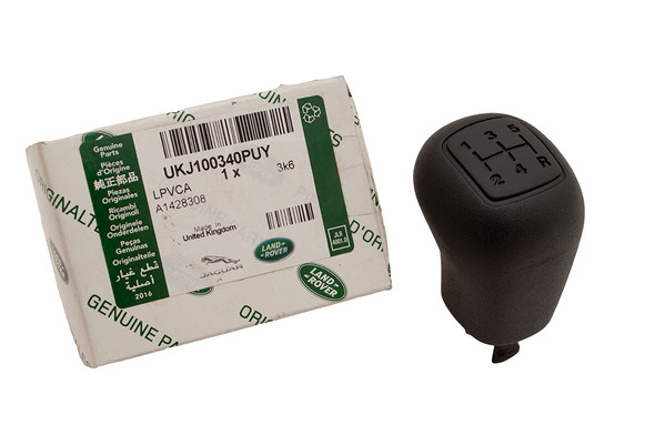 Gear Change Lever Knob - UKJ100340PUY | Genuine Land Rover from JGS4x4