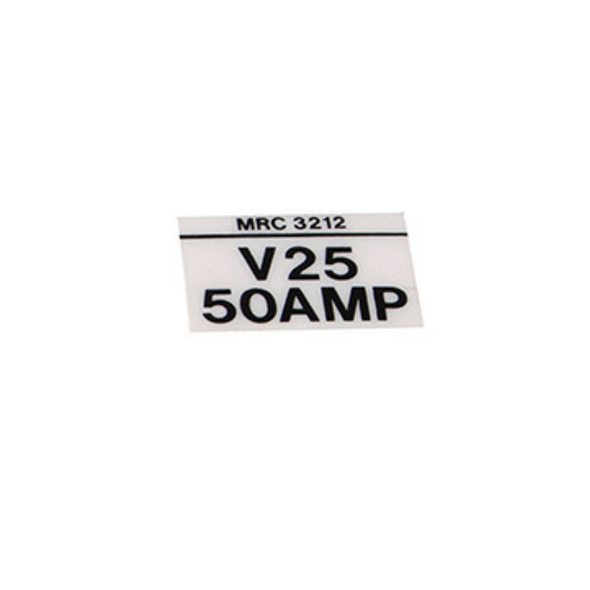 Label - MRC3212 | OEM from JGS4x4 Label - MRC3212 | OEM from JGS4x4