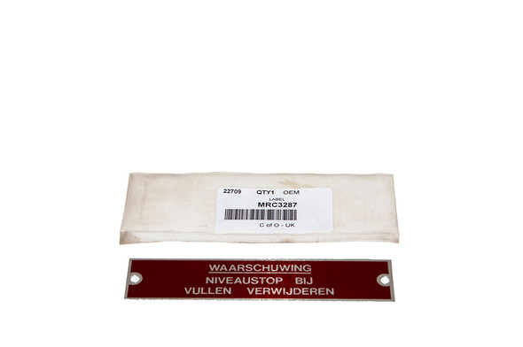 Label - MRC3287 | OEM from JGS4x4