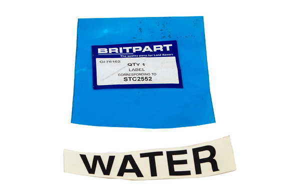 Label - STC2552 | OEM from JGS4x4