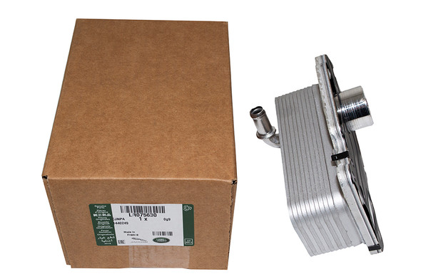 Oil Cooler for Defender and Discovery 5 2.0 Petrol and Diesel Ingenium | Genuine - LR075630 from JGS4x4
