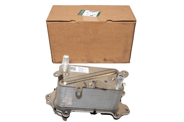 Oil Cooler - LR124571 | Genuine Land Rover from JGS4x4 Oil Cooler - LR124571 | Genuine Land Rover from JGS4x4