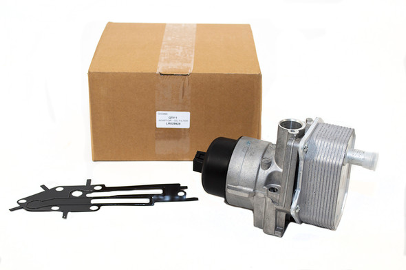 Engine Oil Cooler - LR029928 for Defender 2.2/2.4 Td4 Puma from JGS4x4