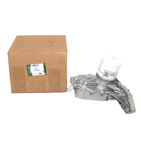 Oil Filter and Cooler Housing for Defender Tdci | Genuine - LR104386 from JGS4x4