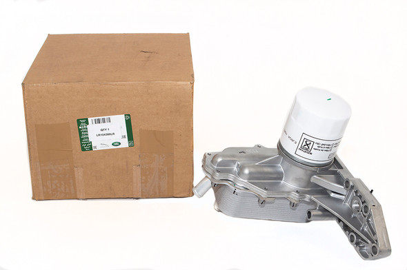 Oil Filter and Cooler Housing for Defender Tdci | Genuine - LR104386 from JGS4x4