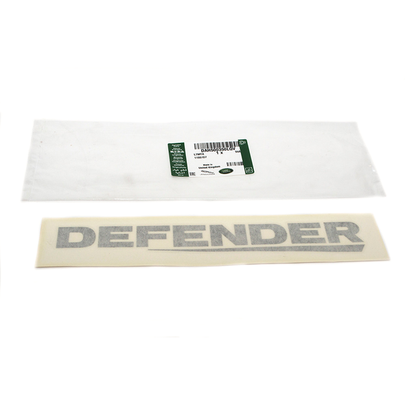 Plastic Name Plate - DAH500350LQB | Genuine Land Rover from JGS4x4