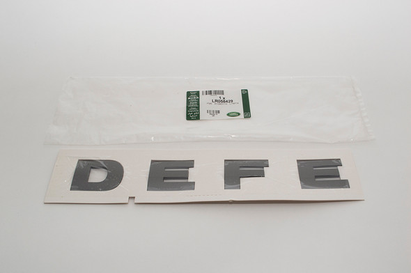 Plastic Name Plate - LR058429 | Genuine Land Rover from JGS4x4