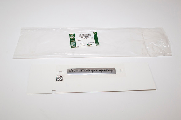 Plastic Name Plate - LR113646 | Genuine Land Rover from JGS4x4