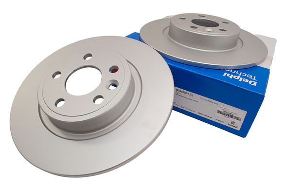 Rear Brake Discs (Pair) - LR061388AP | Delphi from JGS4x4