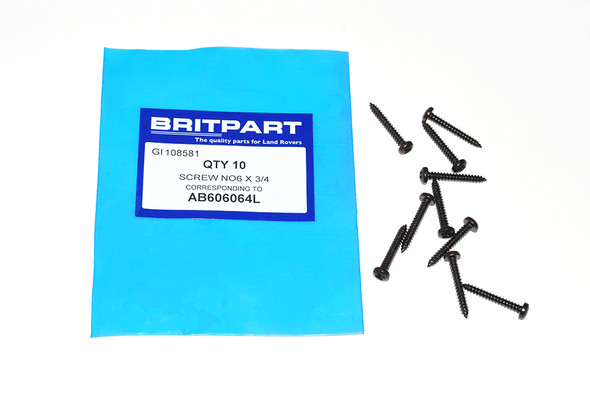 JGS4x4 | Screw No6 X 3/4 - AB606064L | OEM