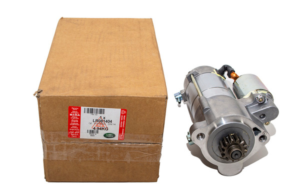 Starter Motor - LR081404 | Genuine Land Rover from JGS4x4