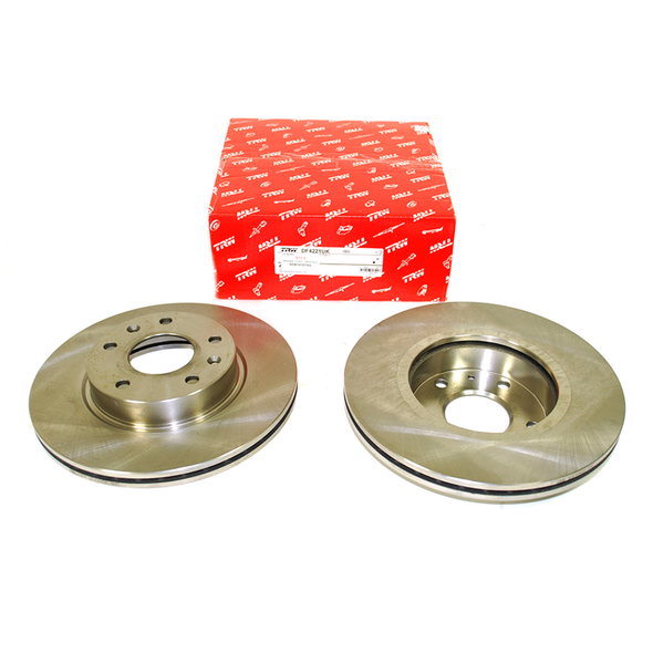 Vented Brake Disc (Pair) - SDB101070TRW | TRW from JGS4x4