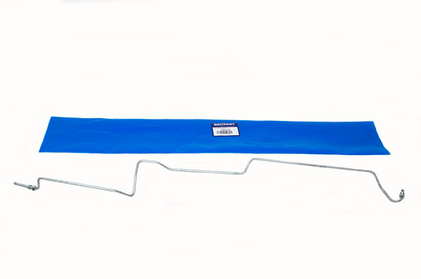 Rear Metal Axle Left Hand Brake Hose for Defender 90 - SGB501780 from JGS4x4