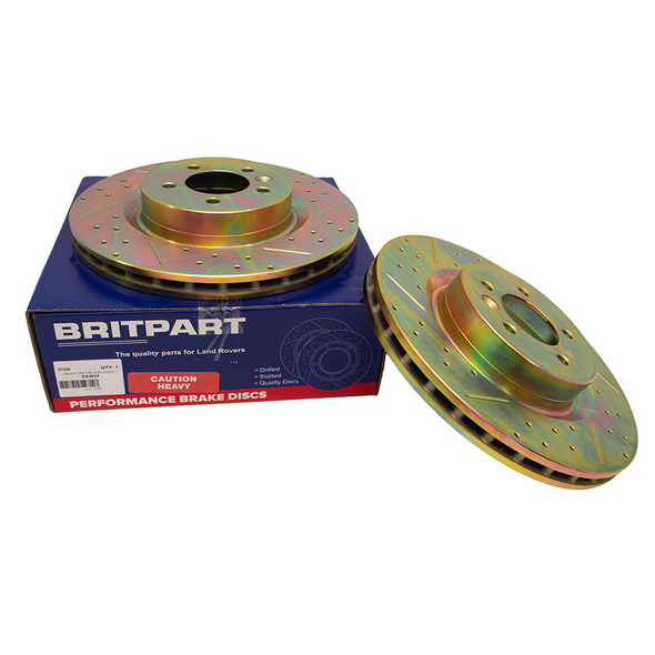 Britpart DA4624 Front Vented Performance Brake Discs for Discovery 4 & Range Rover Sport (2005-2013) from JGS4x4